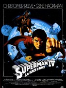 Superman IV: The Quest for Peace - French Movie Poster (xs thumbnail)