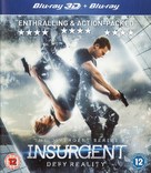 Insurgent - British Blu-Ray movie cover (xs thumbnail)