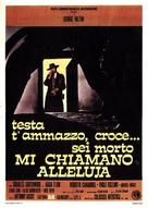 Testa t&#039;ammazzo, croce... sei morto... Mi chiamano Alleluja - Italian Movie Poster (xs thumbnail)