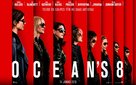 Ocean&#039;s 8 - Portuguese Movie Poster (xs thumbnail)