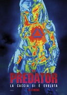 The Predator - Italian Movie Poster (xs thumbnail)