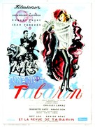 Une nuit &agrave; Tabarin - French Movie Poster (xs thumbnail)