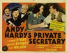 Andy Hardy&#039;s Private Secretary - Movie Poster (xs thumbnail)