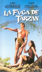 Tarzan Escapes - Spanish VHS movie cover (xs thumbnail)