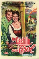 Das Schlo&szlig; in Tirol - Spanish Movie Poster (xs thumbnail)