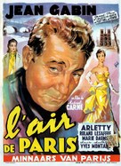 L&#039;air de Paris - Belgian Movie Poster (xs thumbnail)