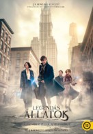 Fantastic Beasts and Where to Find Them - Hungarian Movie Poster (xs thumbnail)