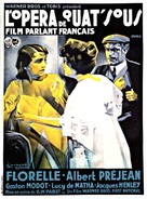 L&#039;op&eacute;ra de quat&#039;sous - French Movie Poster (xs thumbnail)