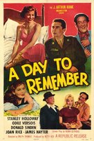 A Day to Remember - British Movie Poster (xs thumbnail)