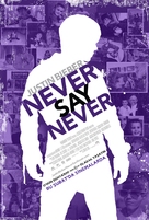 Justin Bieber: Never Say Never - Turkish Movie Poster (xs thumbnail)