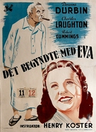 It Started with Eve - Danish Movie Poster (xs thumbnail)