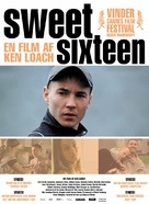 Sweet Sixteen - Danish Movie Poster (xs thumbnail)