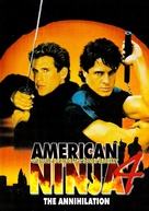 American Ninja 4: The Annihilation - Dutch DVD movie cover (xs thumbnail)