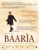 Baar&igrave;a - For your consideration movie poster (xs thumbnail)