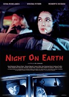 Night on Earth - Swedish Movie Poster (xs thumbnail)