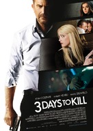 3 Days to Kill - German Movie Poster (xs thumbnail)
