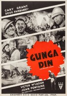 Gunga Din - Swedish Movie Poster (xs thumbnail)