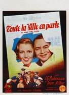 The Whole Town's Talking - Belgian Movie Poster (xs thumbnail)