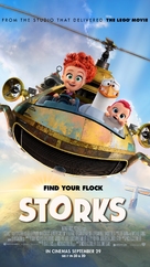 Storks - Lebanese Movie Poster (xs thumbnail)