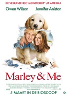 Marley &amp; Me - Dutch Movie Poster (xs thumbnail)