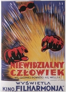 The Invisible Man - Polish Movie Poster (xs thumbnail)
