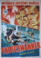 The Frogmen - German Movie Poster (xs thumbnail)