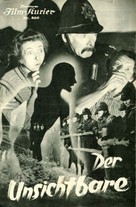 The Invisible Man - German poster (xs thumbnail)