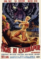 Der Tiger von Eschnapur - Italian Movie Poster (xs thumbnail)