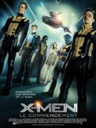 X-Men: First Class - French Movie Poster (xs thumbnail)