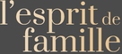 L&#039;esprit de famille - French Logo (xs thumbnail)