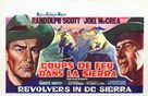 Ride the High Country - Belgian Movie Poster (xs thumbnail)
