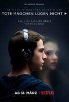 &quot;Thirteen Reasons Why&quot; - German Movie Poster (xs thumbnail)