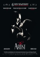 The Artist - Swedish Movie Poster (xs thumbnail)