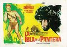 Bomba on Panther Island - Spanish Movie Poster (xs thumbnail)