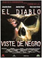 Let the Devil Wear Black - Spanish Movie Poster (xs thumbnail)