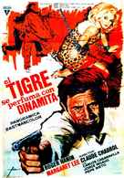 Le Tigre se parfume &agrave; la dynamite - Spanish Movie Poster (xs thumbnail)