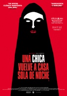 A Girl Walks Home Alone at Night - Spanish Movie Poster (xs thumbnail)
