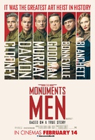 The Monuments Men - British Movie Poster (xs thumbnail)