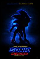 Sonic the Hedgehog - German Movie Poster (xs thumbnail)
