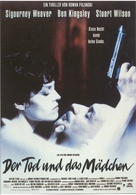 Death and the Maiden - German Movie Poster (xs thumbnail)