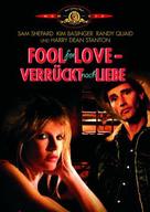 Fool for Love - German DVD movie cover (xs thumbnail)