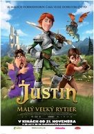 Justin and the Knights of Valour - Slovak Movie Poster (xs thumbnail)