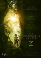 The Lost City of Z - German Movie Poster (xs thumbnail)