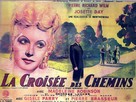 La crois&eacute;e des chemins - French Movie Poster (xs thumbnail)