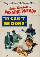 It Can't Be Done Poster