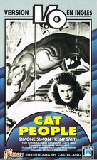 Cat People - Spanish VHS movie cover (xs thumbnail)