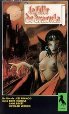 La fille de Dracula - French VHS movie cover (xs thumbnail)