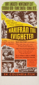 From Here to Eternity - Swedish Movie Poster (xs thumbnail)