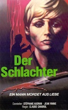 Le boucher - German VHS movie cover (xs thumbnail)