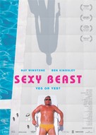 Sexy Beast - German Movie Poster (xs thumbnail)